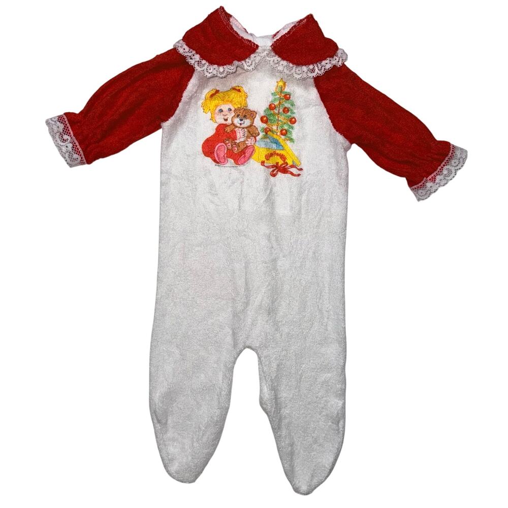 Tommee Tippee Cabbage Patch vintage Christmas sleeper newborn EUC